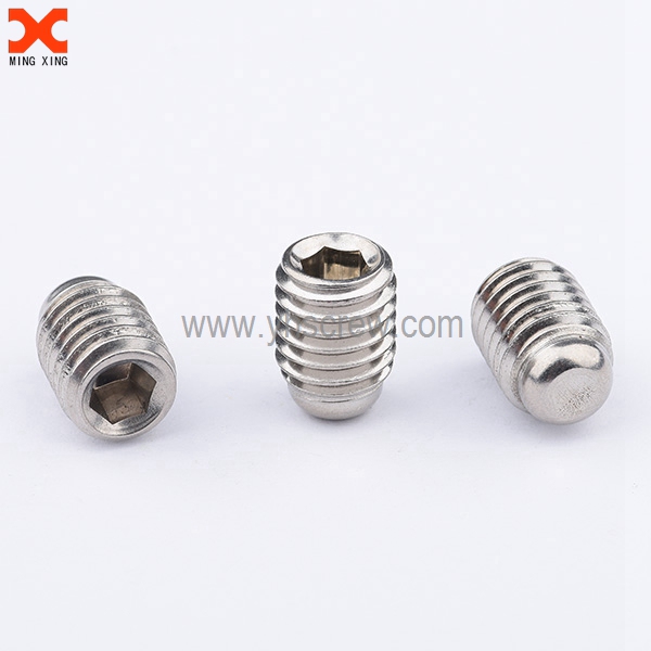 Stainless Steel Hex Socket Cone/Cup/Oval Point Grub Set Screw - China Set  Screw, Grub Screw